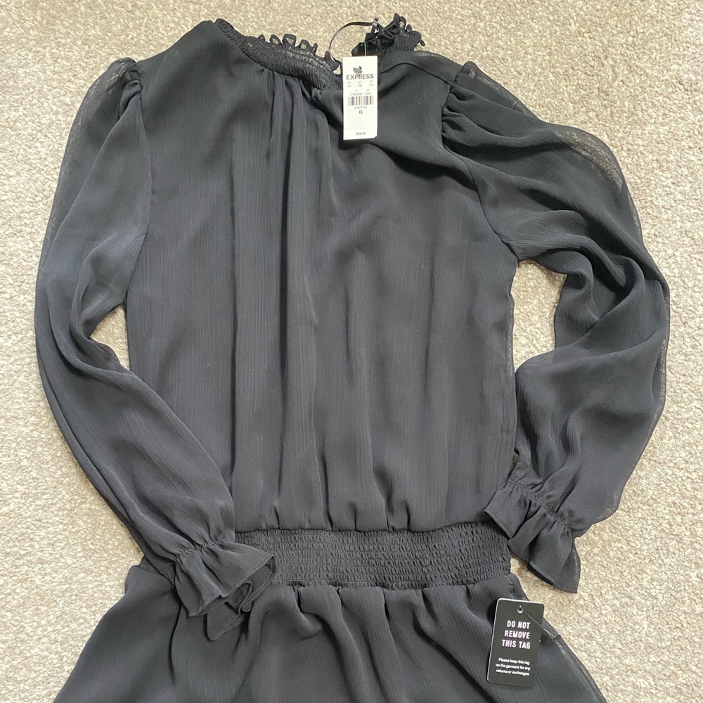 Express Black mini dress